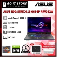 ASUS ROG STRIX G614P-RRV012W 16" WQXGA 165Hz IPS (R9-8940HX, 32GB, 1TBSSD, RTX5070TI, W11H) GAMING L