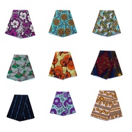 African Printed Cotton Batik Ankara Fabric, Ideal for Clothing & Crafts - Size: 5.48m x 1.14m