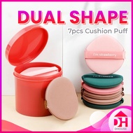 7Pcs Mini Air Cushion Sponge Powder Puff Set Concealer Foundation Beauty Makeup Tool Span Mekap 气垫粉扑