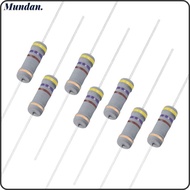 MUNDAN 470 Ohm Resistor, 4 Bands Carbon Film Resistors, Easy to us 5% Tolerance 2W for DIY Electroni