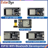 บอร์ดพัฒนา ESP32 WIFI + บลูทูธใช้พลังงานต่ำมาก ESP-32 Dual Core ESP-32S ESP 32 ESP8266ที่คล้ายกัน