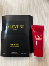 valentino light face base + 香水