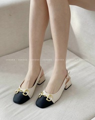 Giày nữ 3p  giày sandal cao gót 3p hàn quốc sang chảnh - Ảnh Thật
