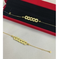 Tyrell Jewelry S925 Silver Gilt Bracelet | S925 镀金手链