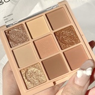 9 colors shimmer matte eyeshadow palette / eyeshadow palette