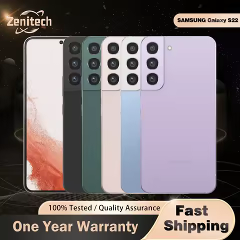 Samsung Galaxy S22 5G S901U1 Original 6.1" AMOLED RAM 8GB ROM 128/256GB Snapdragon NFC Octa Core gal