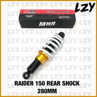 ↂ ∝ ▱ MHR 280mm Raider R150 280mm Rear Suspension Shock Absorber Raider150