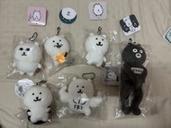 （包平郵）日本 正版 Nagano joke bear 自嘲熊 Staff熊 背包熊 溫柔熊 肌肉熊 電鋸熊 原皮熊