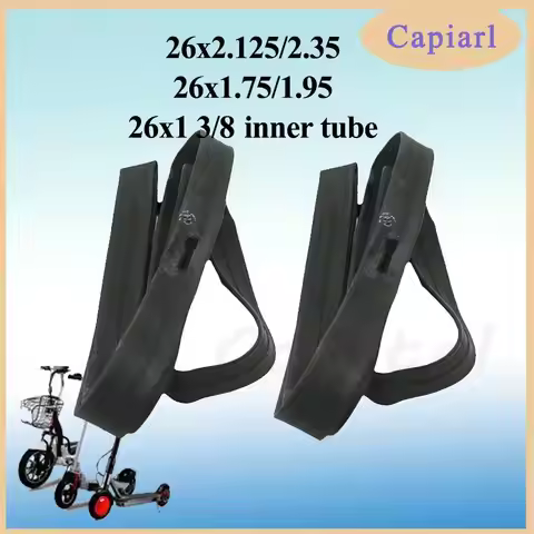 Bike Tire Bicycle Inner Tubes 26 inch 26x2.125/2.35 26x1 3/8 Cycling Tire Rubber Tube Cycling Access