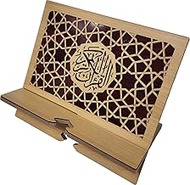 Islam Al-Quran Book Stand AMN-460 Portable Reading Rest Holder Arabic Calligraphy Desk Bookrest Cook