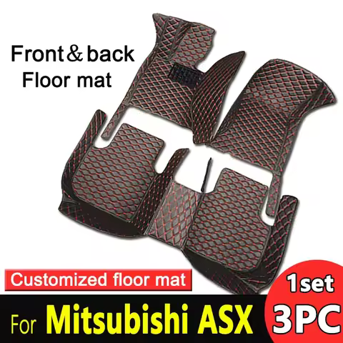 Custom Carpets For Mitsubishi ASX 2022 2021 2020 Car Floor Mats Auto Interiors Decoration Accessorie