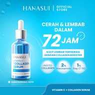 Hanasui Vitamin C + Collagen Serum - Lembap, Hidrasi & Cerah Collagen, 2% Niacinamide & 1% Vitamin C