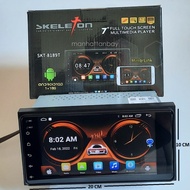 HEADUNIT ANDROID DOUBLE DIN 7 INCH SKELETON PLUG AND PLAY CALYA SIGRA