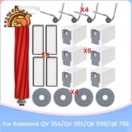 Replacement Parts for   35A  35S QR 598 QR 798 Robotic Vacuum Cleaner Accessories