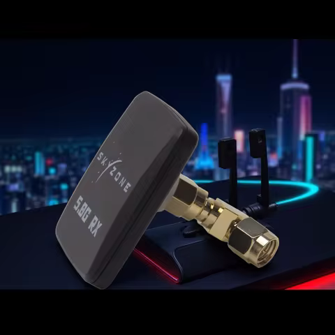 RC FPV Receiver 5.8G 5G 8DBI High Gain Flat Panel & 5.8G Mushroom FPV Antenna for FPV Goggles SKY04X