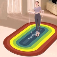 Fitness Non-Slip Yoga Silent Mat Shock Absorption Soundproof Thickened Yoga Mat Shock Absorption Hom