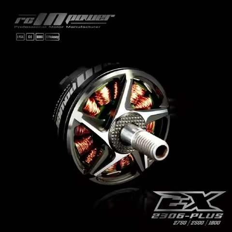 RCINPOWER EX2306 Plus 1800KV / 2500KV / 2750KV 5inch Brushless Motor for RC FPV Racing Freestyle Dro