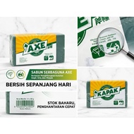 Axe Cap Kapak Green Brand Soap 12 x 80g – Gentle on Skin, Removes Stains, Multi-Purpose