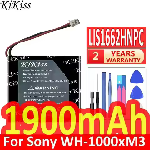 Battery 1900Mah For Sony WH-1000Xm3 WH-1000MX4 WH-CH710N B WH-XB900 WH-XB900N WH-XB910 WH-XB910N LIS