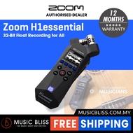 Zoom H1essential Stereo Handy Recorder (Essential Series) with 32-Bit Float, Accessibility, X/Y Micr