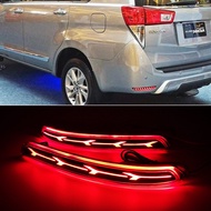 Toyota innova TGN140 2016 2017 2018 2019 2020 rear bumper led reflector lamp fog light lip cover bod