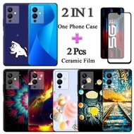 2 IN 1 Case Handphone Motif Kartun Bahan Keramik Untuk Infinix Note 12