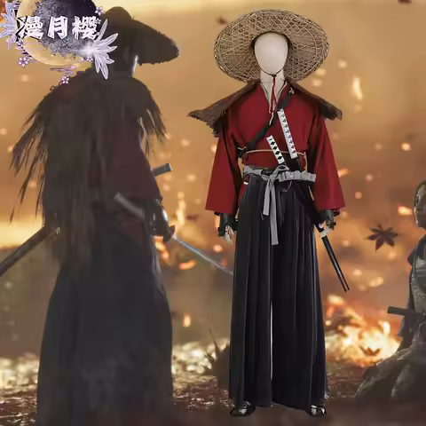 PS4 Game Cos Ghost Of Tsushima Jin Sakai Cosplay Costume Game Carnival Halloween Costumes Japan Samu