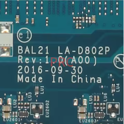 BAL21 LA-D802P For DELL Inspiron 5567 5767 P66F Laptop Motherboard i3 i5 i7 7th Gen CN-0DG5G3 081YW5