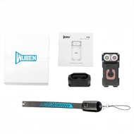 Wuben X3 ไฟฉายแบบมือถือไร้สาย ไฟ LED ความสว่างสูง ขนาดพกพา ทนทานต่อสภาพแวดล้อม ทนทานต่อการดูดซับแม่เ