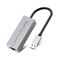 2500Mbps USB Network Adapter Ethernet Adapter 2.5Gbps Gigabit Lan USB C to RJ45 Network Card for Lap
