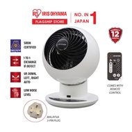 IRIS OHYAMA Air Circulator Fan Portable Light Weight PCF-SC15TC (12 Months Warranty)