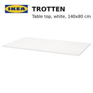 IKEA TROTTEN Table top, white, 140x80 cm [New, 100% condition]