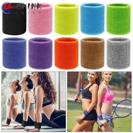 CHINK 1Pcs Wristband, Sweat Towel Fitness Run Gym Wrist Support Band,  Cotton Cuff Tennis 8x8cm Spor