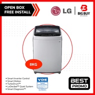 LG 8KG Smart Inverter Top Load Washing Machine T2108VSAM