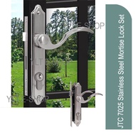 JTC 7025 Stainless Steel Mortice Lock Set