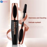 Blue Rose Senana Rich And Thick Curly 4D Mascara Thick And Curly Natural Long Waterproof And Sweat-proof Easy Color Makeup Volumizing Thick Curling Mascara