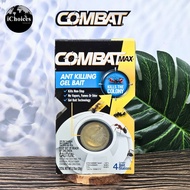 Combat _ Max Ant Killing Gel Bait 4 Bait Station คอมแบท เหยื่อ กำจัดมด