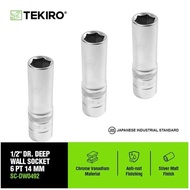 MATA Tekiro Long Socket Bit 6PT 1/ 2 8mm–19mm Deep Wall Long Socket Wrench Workshop Tools