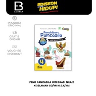 ERLANGGA - PANCASILA EDUCATION INTEGRATION VALUES OF ELEMENTARY SCHOOL/MI CLASS 4/KM