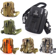 Men Tactical Molle Pouch Belt Bag Waist Pack Bag Mobile phone bag Small Pocket Military Waist Pack R