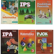 Informatika IPA Matematika IPS Pendidikan Pancasila PJOK Pendidikan Agama Islam SMP Kelas 3 IX Kurikulum Merdeka Yudhistira