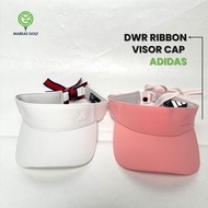 Theo Sports Adidas Dwr Ribbon Visor Hat Ladies (White/Pink)