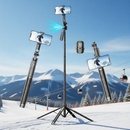 SELFIESHOW C17 Smart Auto-Swivel Gimbal Tripod for Phones with Stabilizing Grip & BT Remote, Perfect