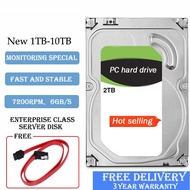 3.5" NAS SATA Hard Drive Internal Hard Disk HDD 12TB/10TB/8TB/6T B/4TB/3TB/2TB/1TB