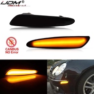 iJDM Amber Full LED Bumper Side Marker Light For 2003-2006 Mercedes Benz W211 E Class E320 E55 AMG E
