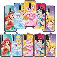 Case for OPPO F7 F9 F11 F17 F19 Pro Plus A7X A9 A74 COI32 Disney Princess