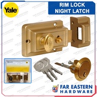 YALE Rim Door Lock Night Latch Nightlatch