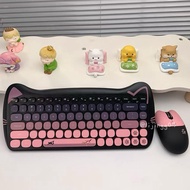 Mofii Wireless Keyboard｜cute cat Silent keyboard with mouse Set