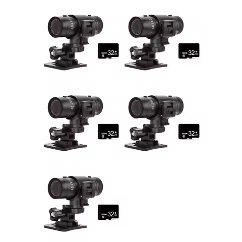 TA-5X F9 Mini Sports Camera 1080P 200W Outdoor Riding Motorcycle Helmet Sports DV Camera Video Water