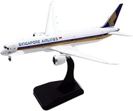 1:400 Scale Singapore Airlines B787-10 9V-SCP 1000TH Alloy Aircraft Model